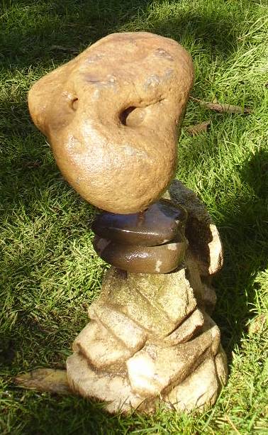 каменная скульртура для сада