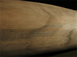дерев'янний діджеріду, клен, текстура дерева