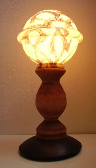 арт декор лампа авторськая работа дерево метал подарки сувениры